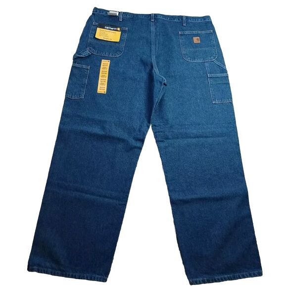 Carhartt Men’s 46x32 Carpenter  Original  Dungaree Fit Straight Leg - Picture 10 of 10